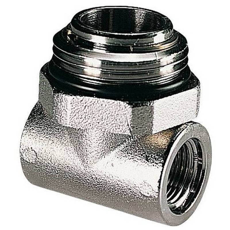 1"  male End Cap With 2 x 1/2"  Female