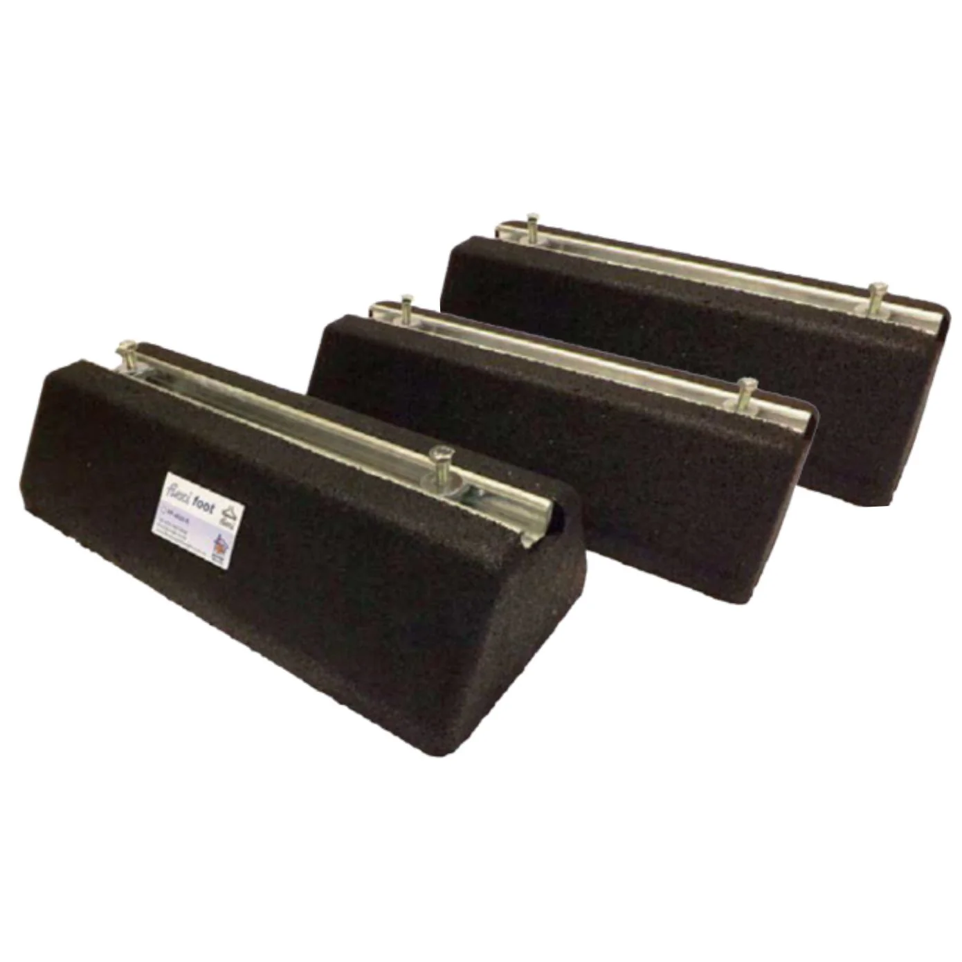 3 x Anti-Vibration Flexi Feet Kit - 400mm Long including fixing bolts for Heat Pump