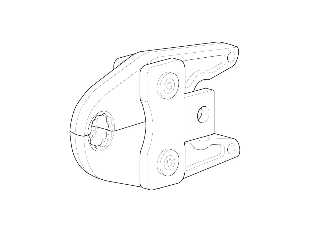 Alpex Crimp  Hydraulic Press Jaw  16mm, 20mm, 26mm, 32mm, 40mm, 50mm, 63mm, 75mm - Image 4