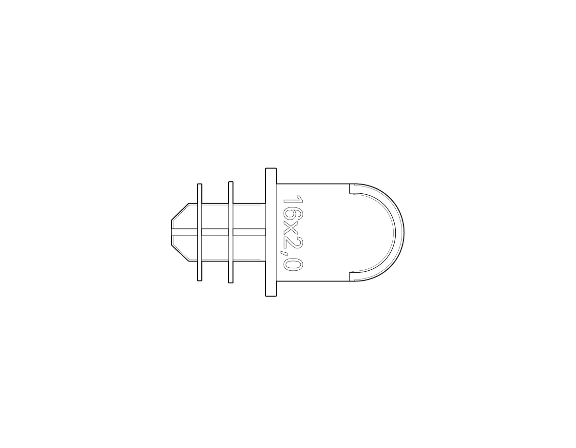 Alpex End Plug hygeine seal for 26x3mm, 32x3mm pipe, pack of 5 - Image 2