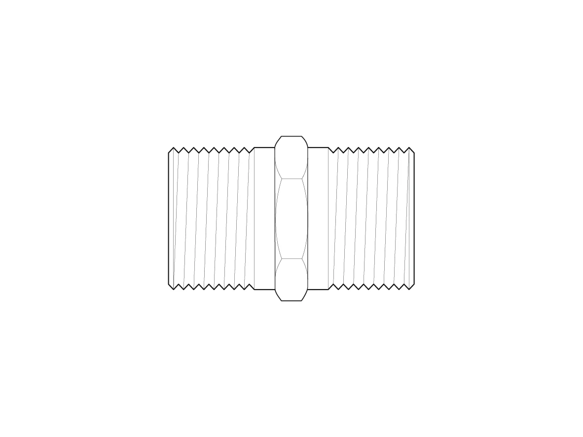 Alpex flat - sealing compression coupling for adaptor 2"R - Image 2