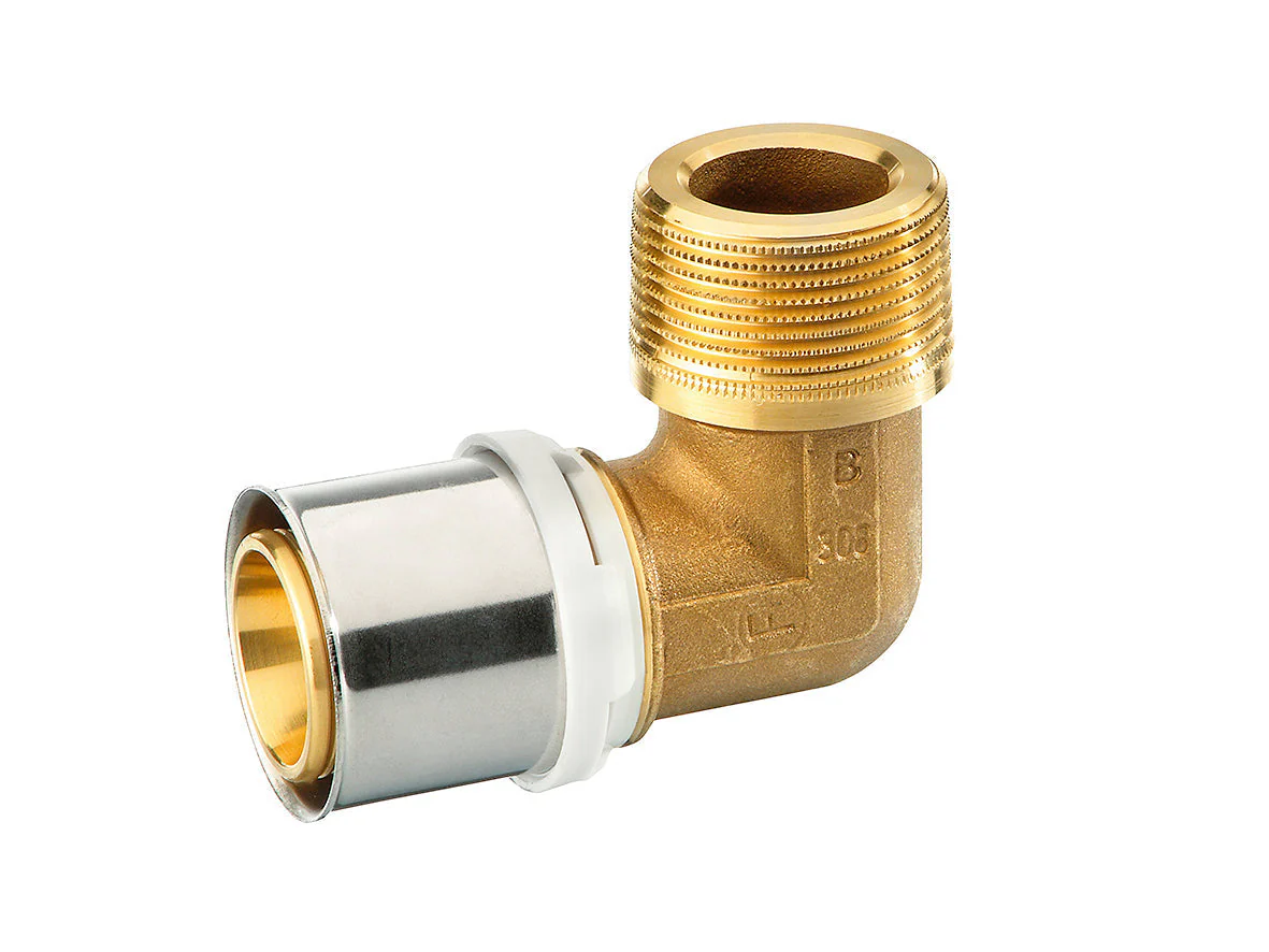 Alpex L male thread elbow 40mm, 50mm - 1½ Male Thread MT, 1¼ Male Thread MT Male Thread - Image 7