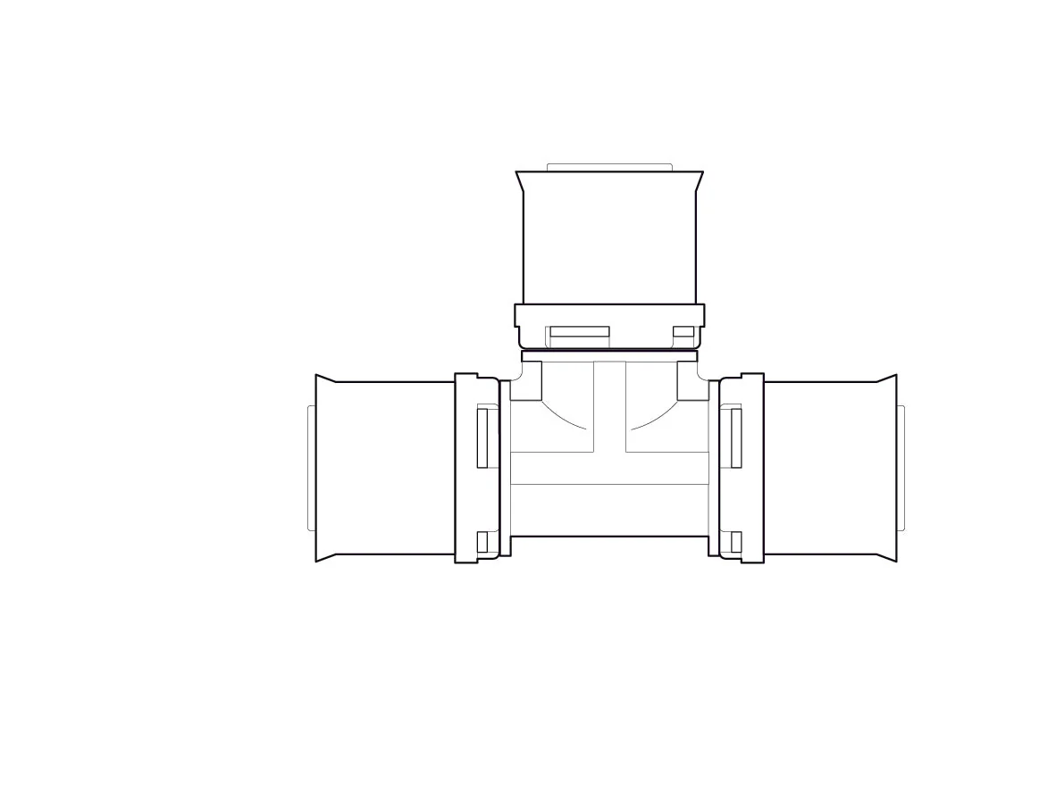 Alpex L PPSU T-piece 20mm, 32mm, 40mm, 50mm,  63mm,  75mm - Image 38