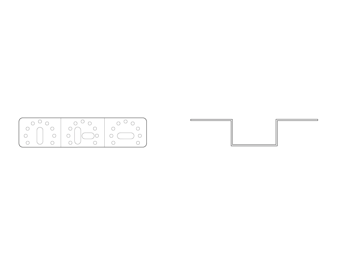 Alpex mounting plate single / gemini 120mm - Image 2