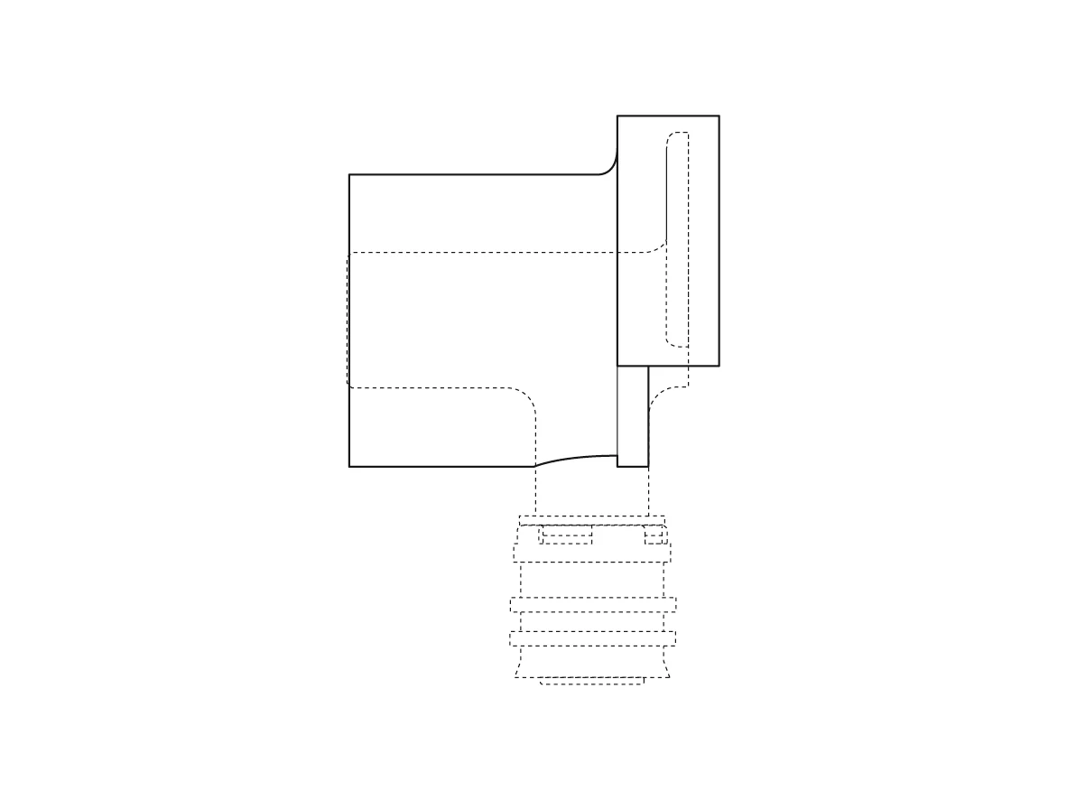 Alpex noise absorption kit for 78mm wall mount elbow½ - Image 2