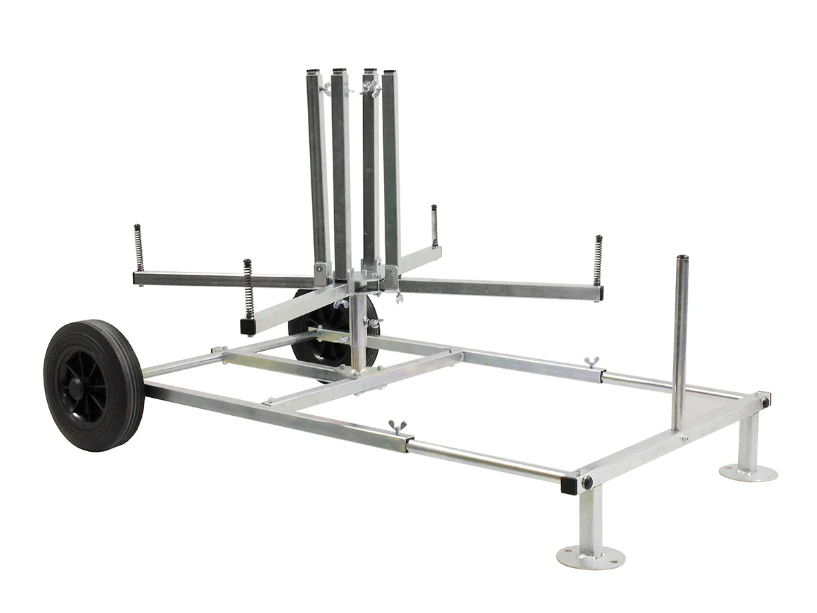 Alpex pipe uncoiler De-Coiler mobile for coils up to 600m