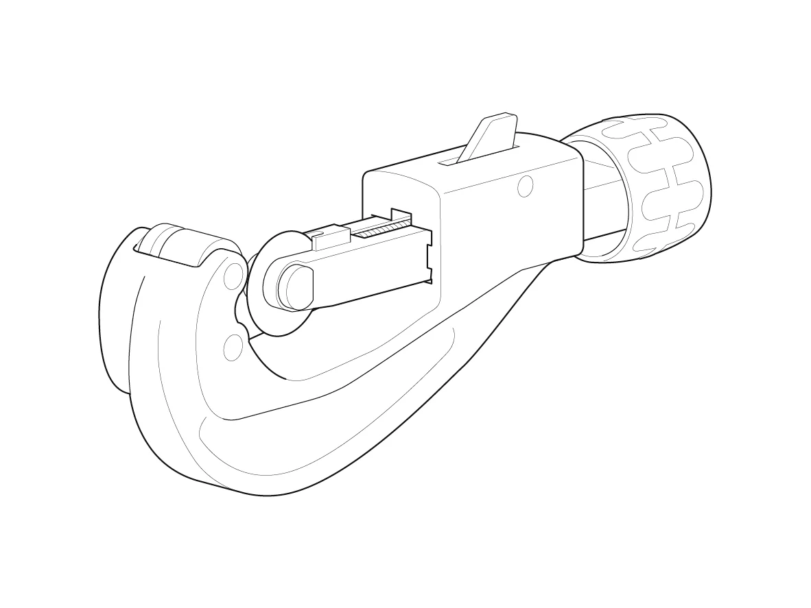 Alpex Tool wheel pipe cutter 14 - 40mm, 75mm - Image 2