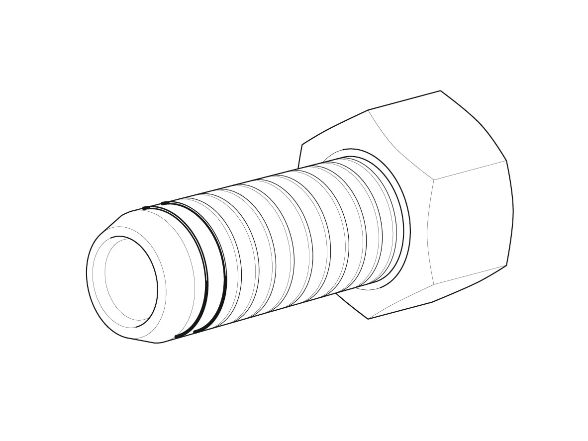 Alpex Pressure test plug  16mm, 16mm x½  IG, 20mm, 20mm -½   Female Thread FT , 26mm, 32mm - Image 4