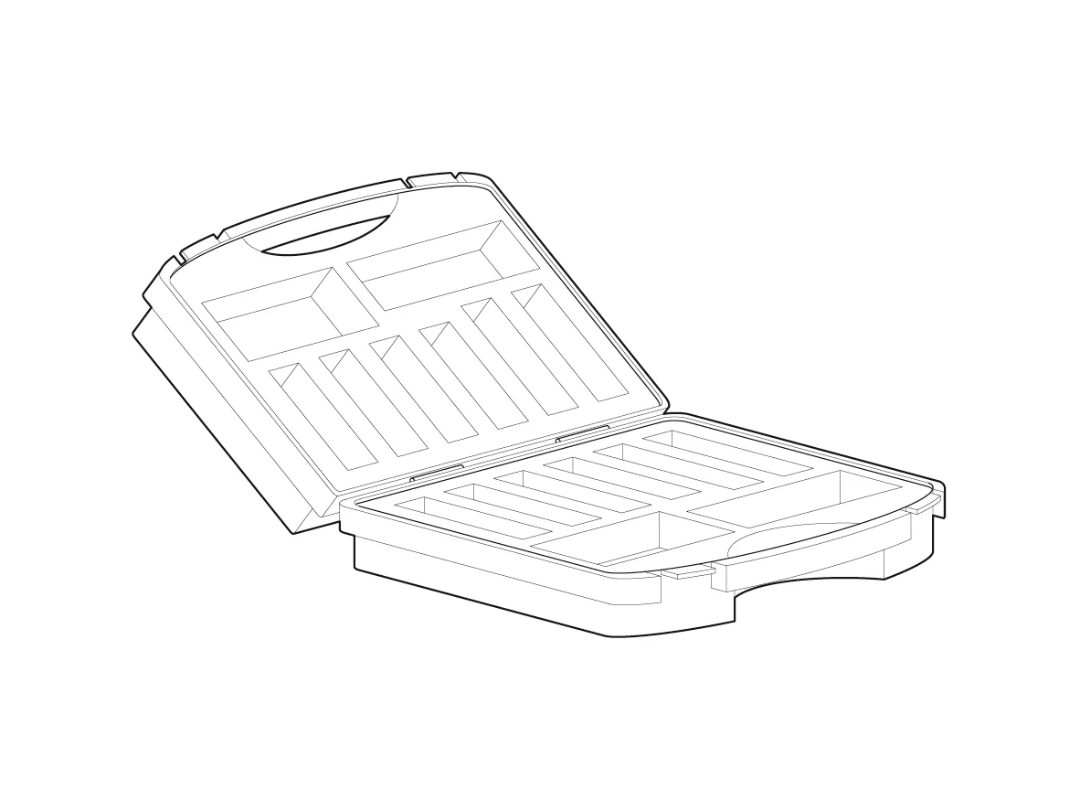 Alpex tool box - empty 16 - 50mm - Image 2