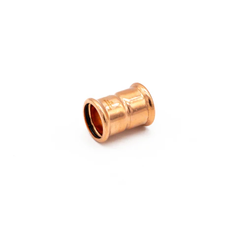 Copper Press Fit Coupler 35mm - M Profile