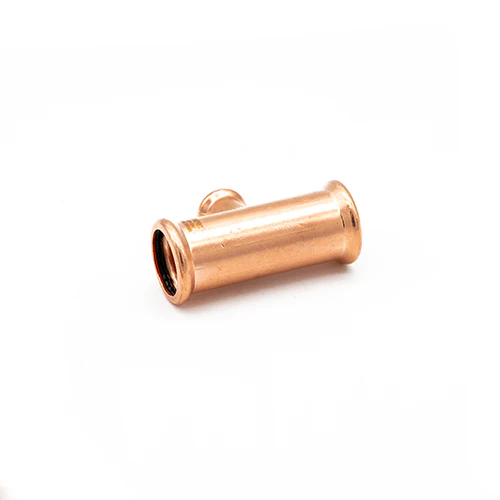 Copper Press Fit Reducing Tee 28 x 28 x 15mm - M Profile