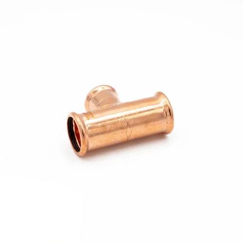 Copper Press Fit Reducing Tee 35 x 35 x 28mm - M Profile