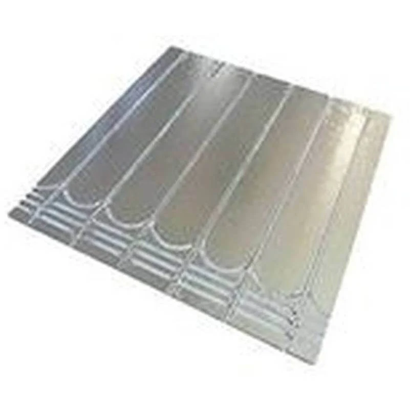EPS100F 1200x1200x80mm @200 centres foiled for16mm pipe.