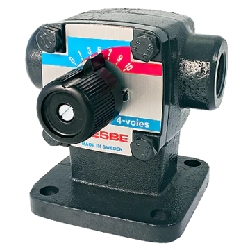 11300900: ESBE T20-8,0 RP 3/4 Mixing valve T, Internal thread