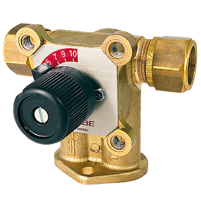 11300700: ESBE TM20-5,5 22 CPF Compression fitting Mixing valve