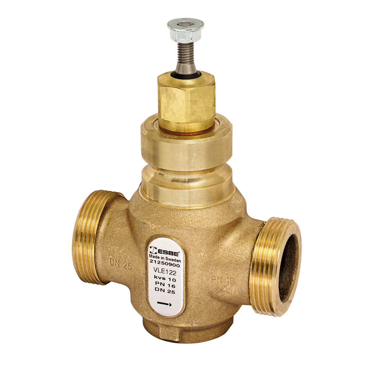 ESBE VLE122 - 2-way control valve, VLE132 - 3-way control valve - Image 3