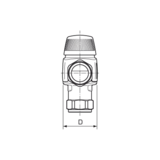 ESBE VTA312 External thread & VTA313 Compression Thermostatic mixing valve - Image 3