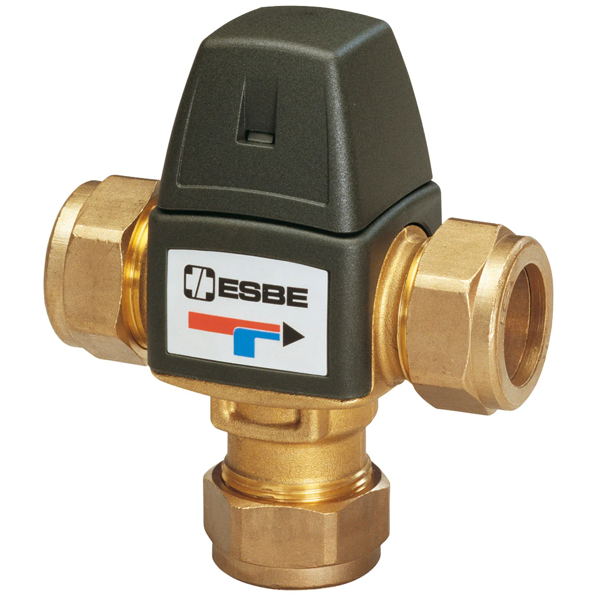 ESBE VTA323 Compression fitting Thermostatic mixing valve - Image 3