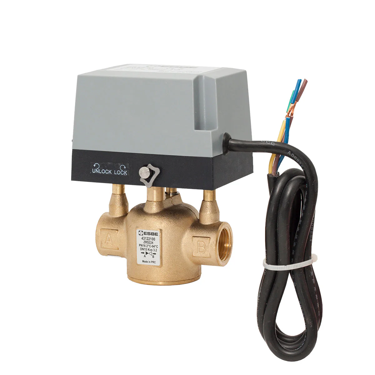 ESBE ZRS224 230VAC 2-P G3/4" Motorized Valve - Image 2