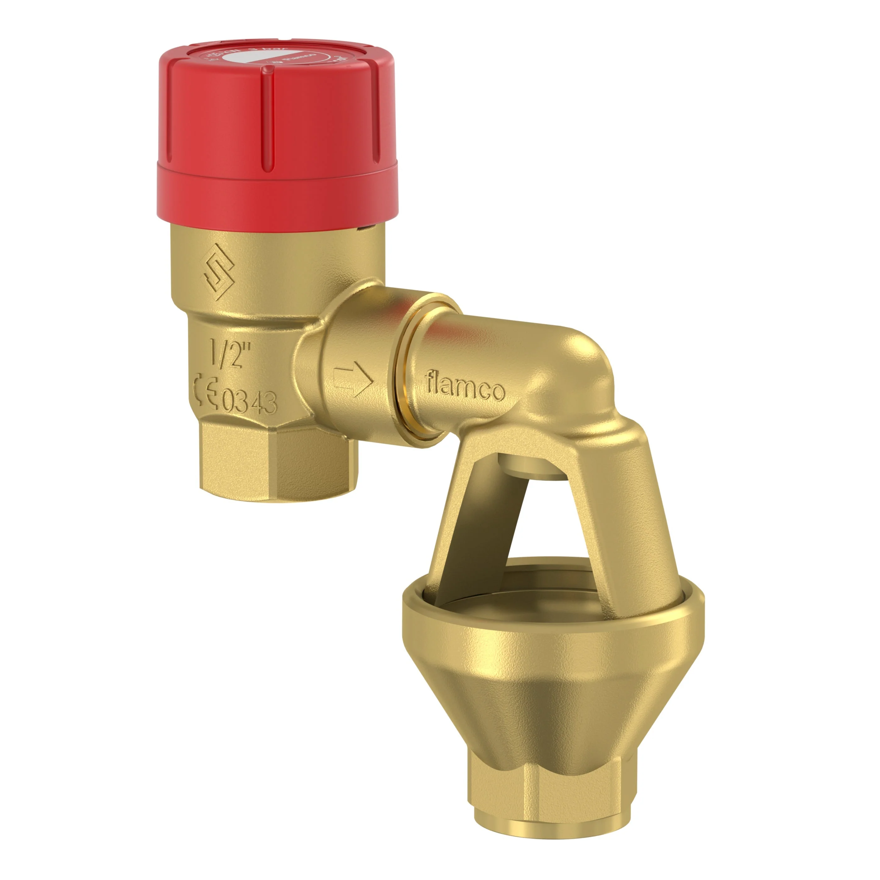 Flamco tundish brass - Image 5