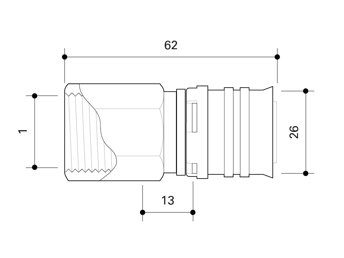 Fränkische Alpex-Duo XS Adapter with FT 26-Rp1 - Image 3