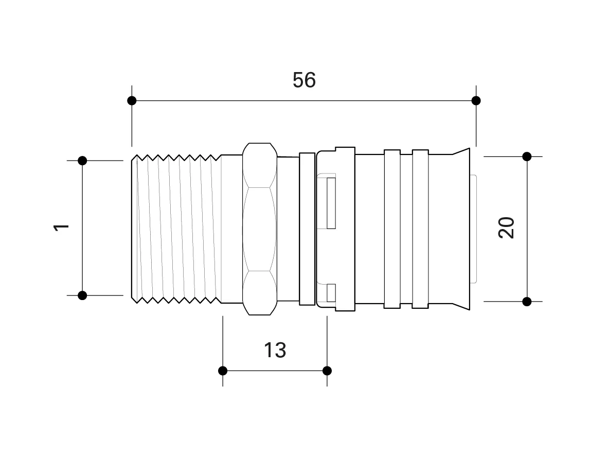 Fränkische Alpex-Duo XS Adapter with MT 20-R1 - Image 3