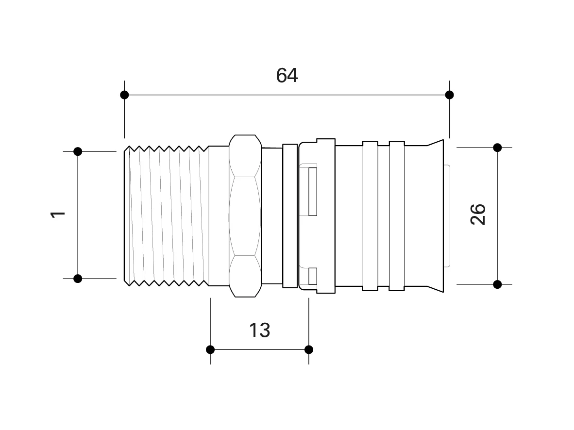 Fränkische Alpex-Duo XS Adapter with MT 26-R1 - Image 3