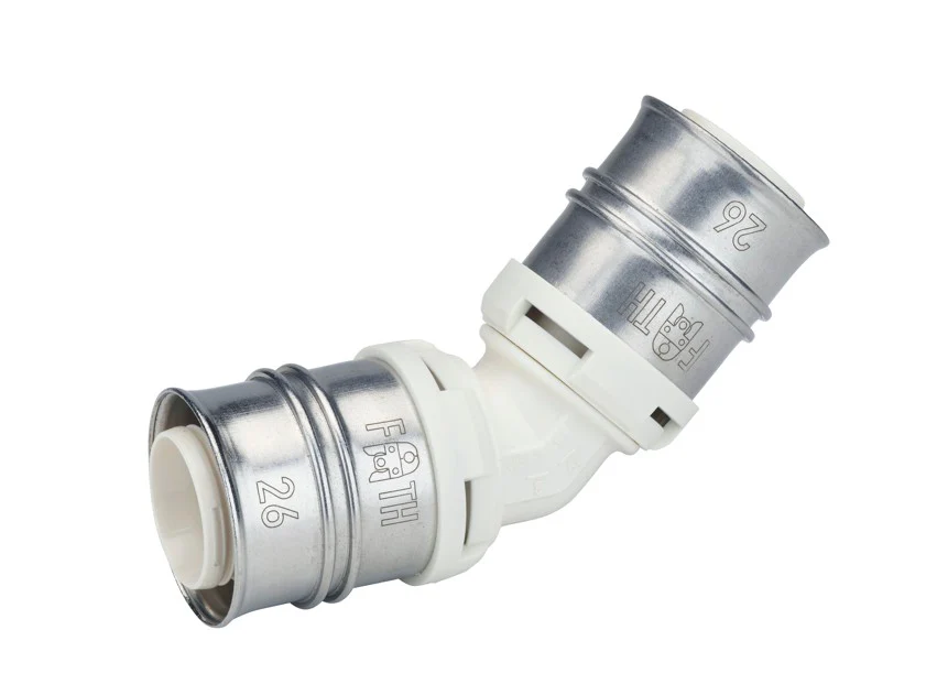 Fränkische Alpex-Duo XS Elbow 45 Degrees PPSU 32-32