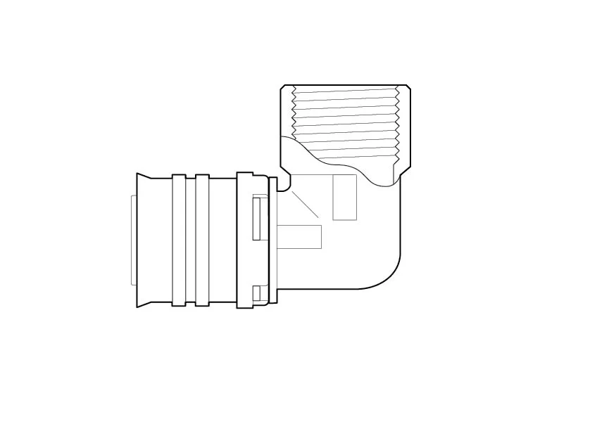 Fränkische Alpex-Duo XS Elbow with FT 20-Rp3/4 - Image 2