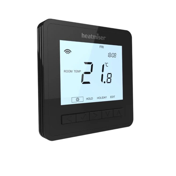 Heatmiser neoAir v3 Wireless Smart Thermostat - Black / White / Silver - Image 4