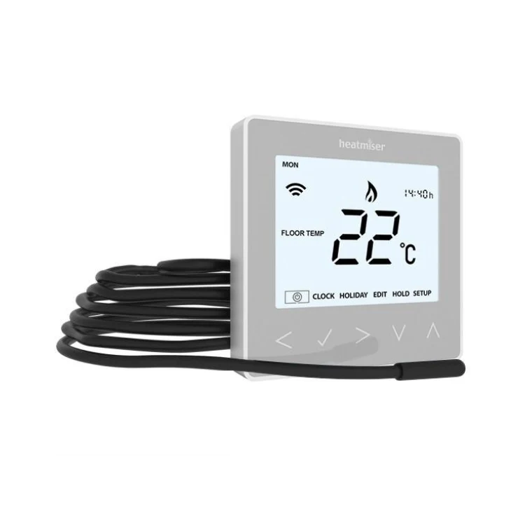 Heatmiser neoStat-e Electric Thermostat (Platinum Silver) v2