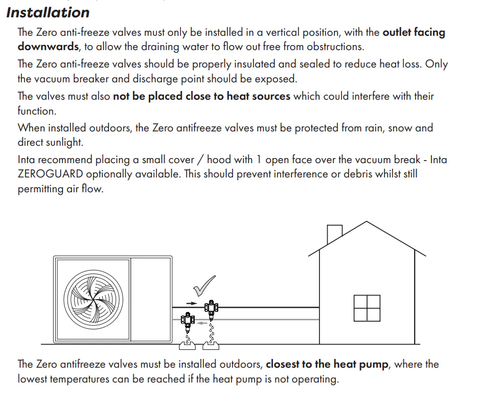 Inta Zero AntiFreeze Valves for Heat Pump - Image 7