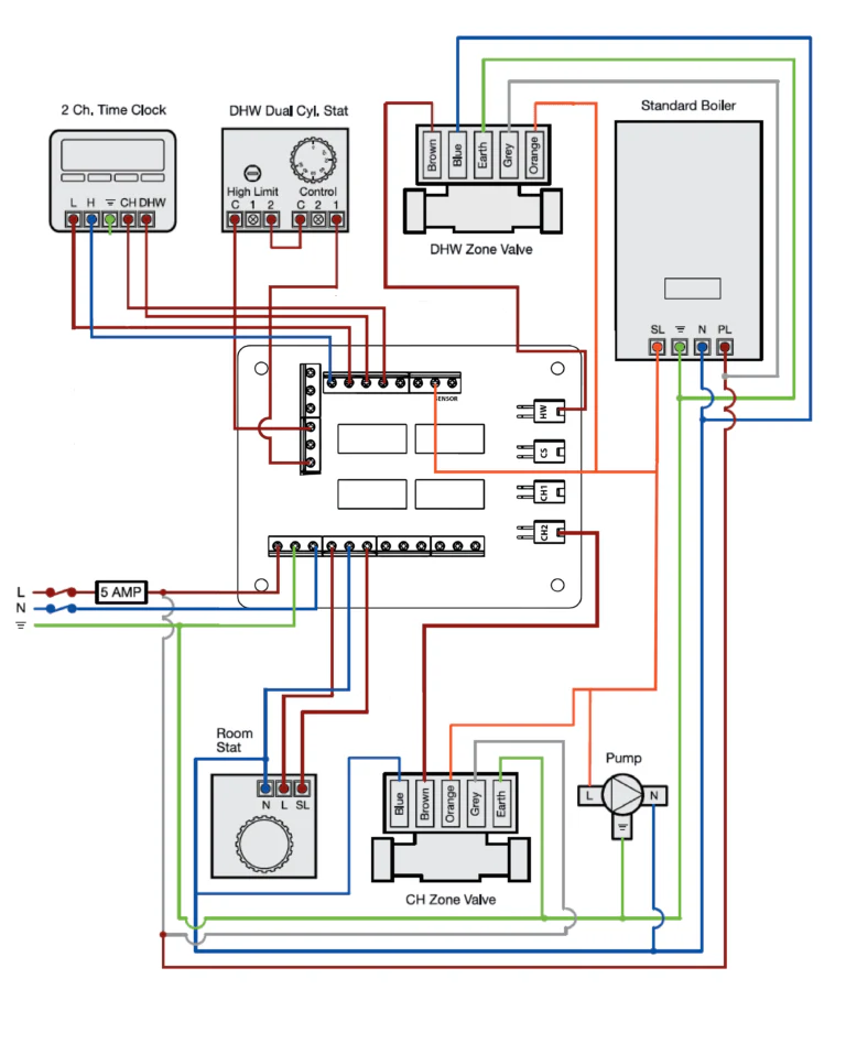Joule Wiring Centre – ESI PCB 6-Pin for Therma Q & Evocyl Cylinders (ESWCPCB3CBW) - Image 4