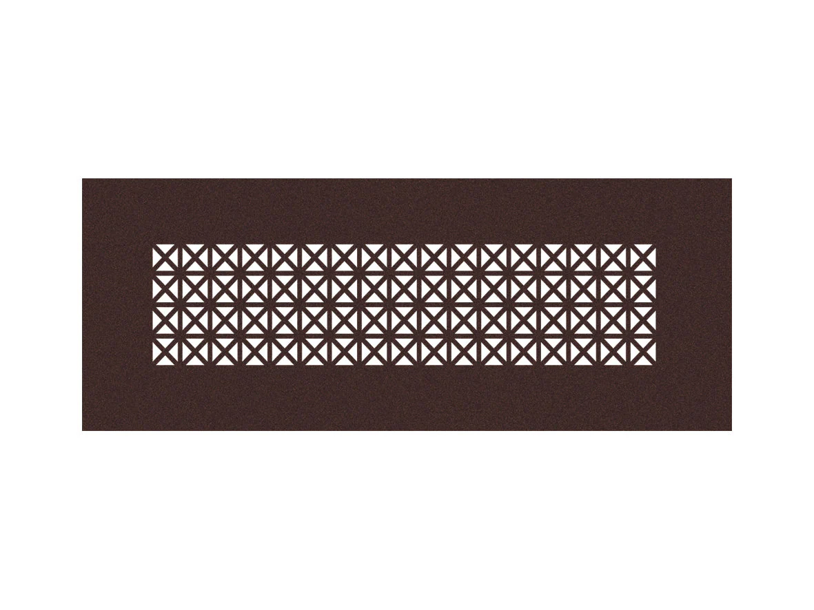 profi-air design grill PYRAMID, bronze rust 350x130mm