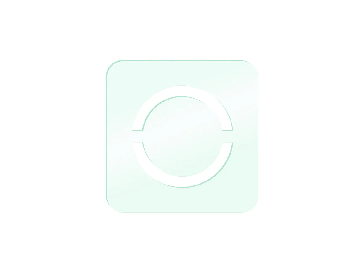 profi-air design grill SHAPE compact, glass 160x160mm