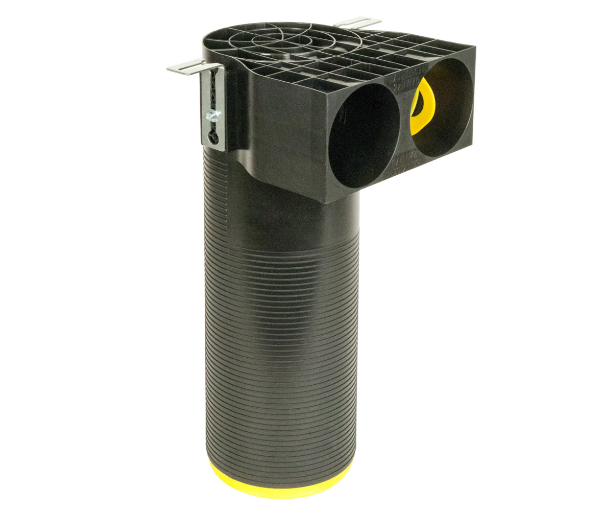 profi-air outlet plus90° DN125  –  2 x NW 75