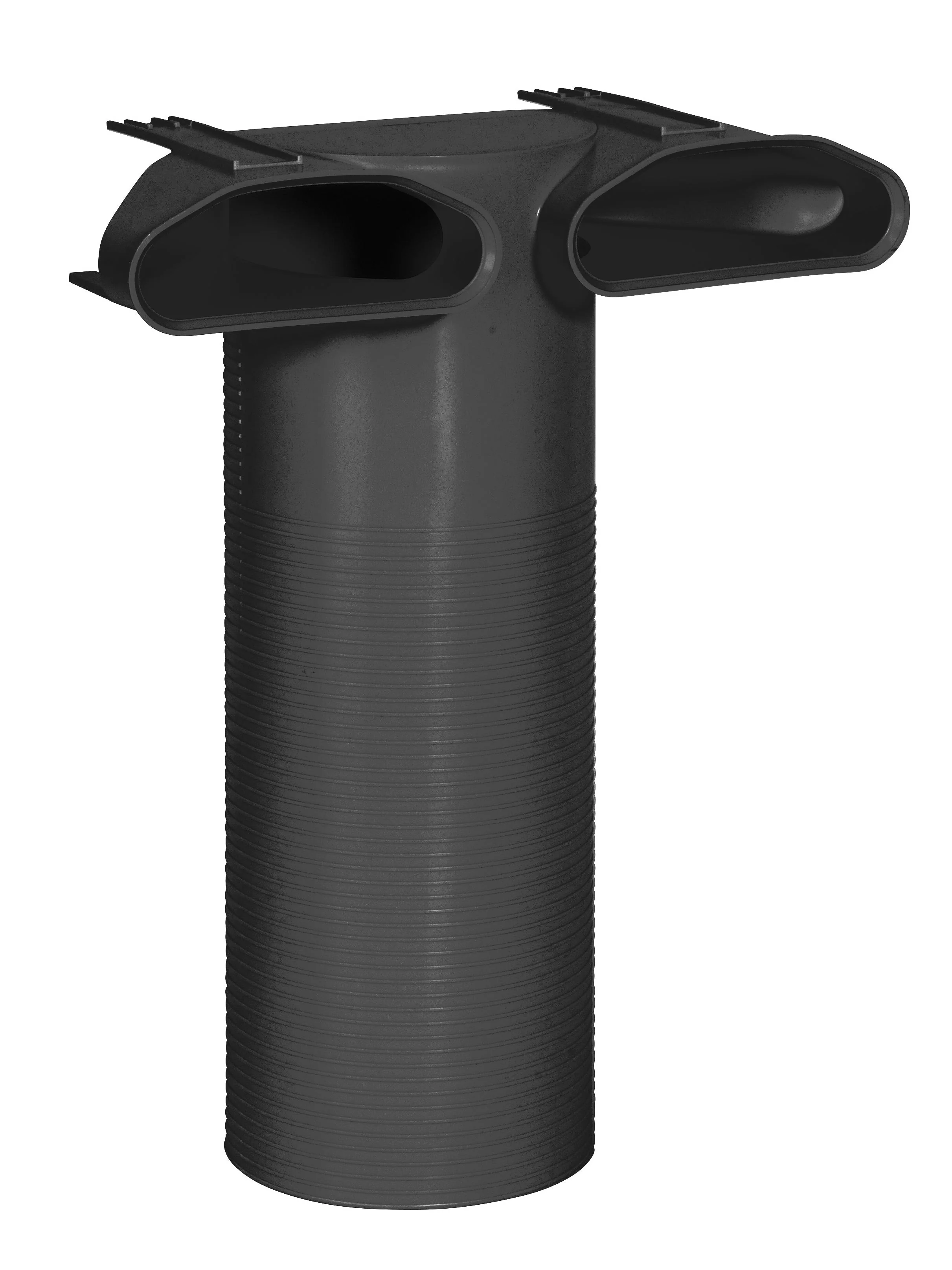 profi-air tunnel outlet 90° for valves 2x132x52  –  DN125