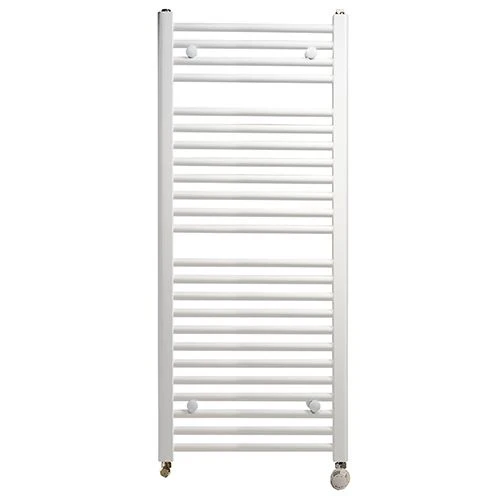 Prorad 2 Towel Rail Straight 600x1800mm White - Image 2