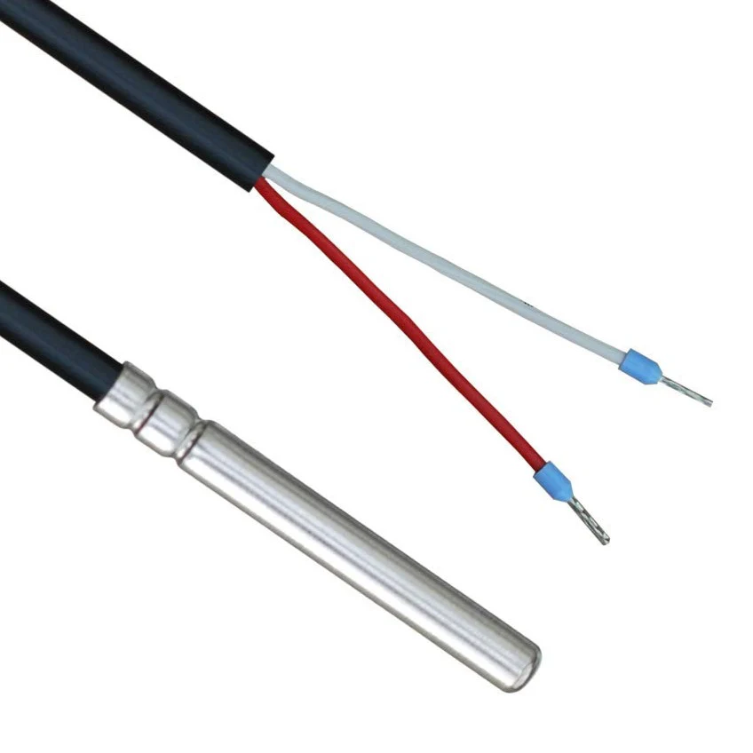 PT1000 - Temperature probe with PVC Line 105°C, temperature sensor, 1.5 meter