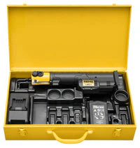 REMS Mini-Press S 22 V c/w extra 1.5 Ah battery package