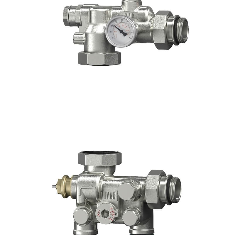 UFH Mixing Kit (Without Pump + 20C to 60C thermostatsic Head