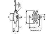 Uponor Ecoflex chamber with lid - For connecting the casing pipe - Image 3