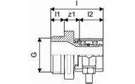 Uponor Wipex male coupling, PN 6 Bar - Image 2