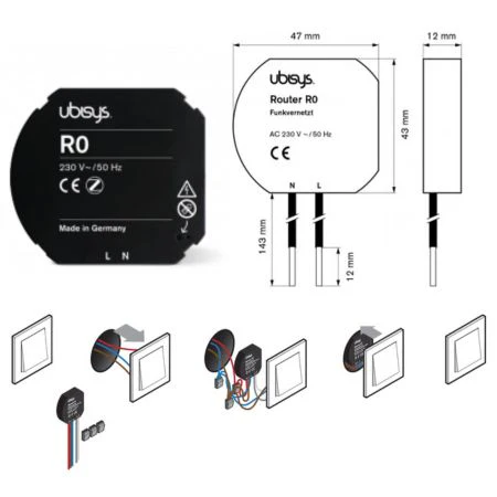ViCare radio repeater for flush mounting for up to 78 additional components - ZK05462 - Image 4