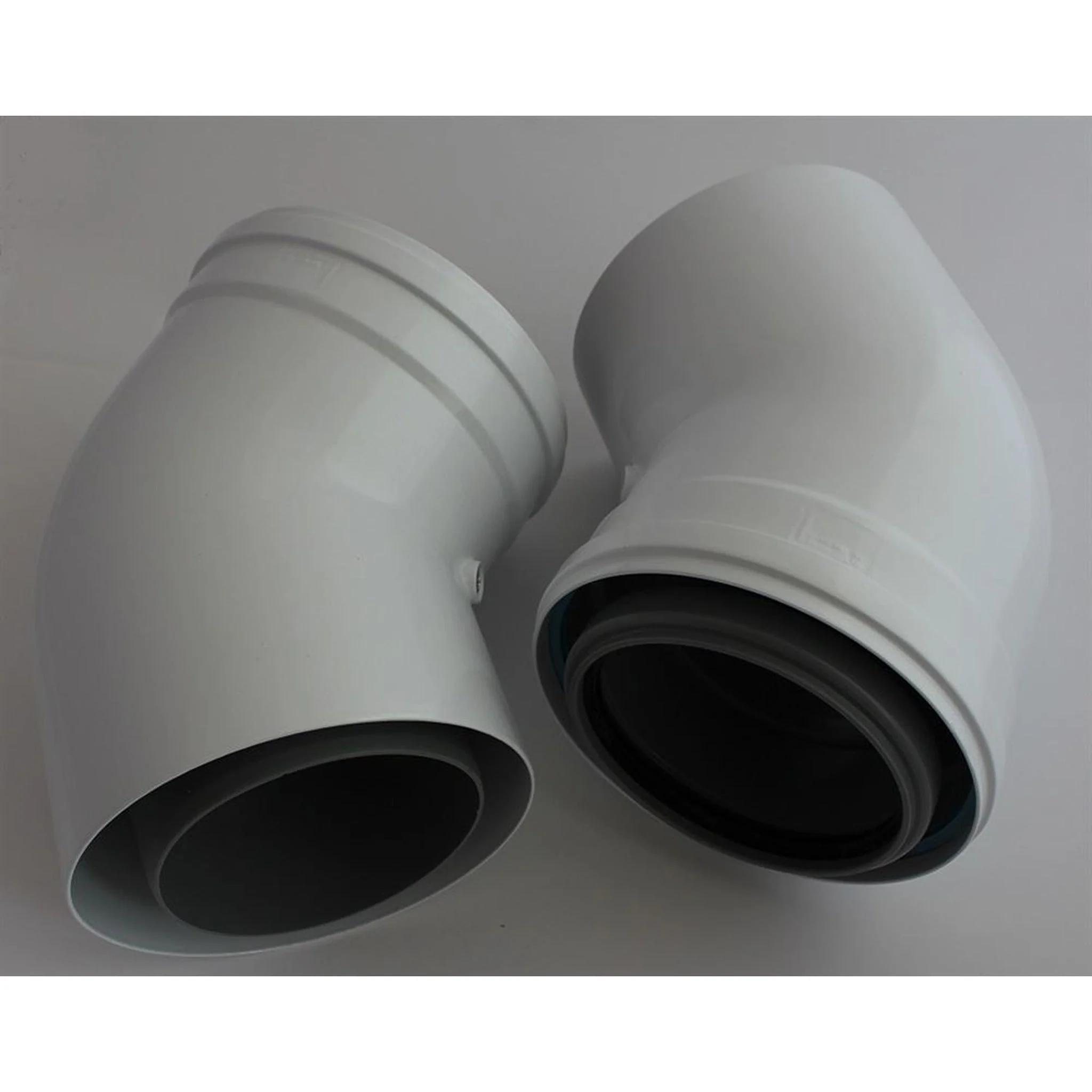 Viessmann 45 degree flue bends 80/150kW 110/150 mm