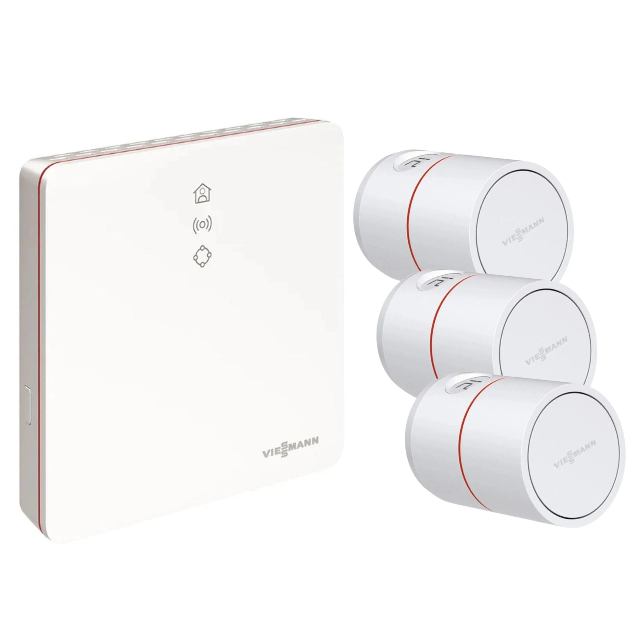 Viessmann ViCare TRV Radiator Smart 3 TRV Starter Pack ( 1 x Vitoconnect OPTO2 internet interface, 3 x Vicare TRV) - ZK05892