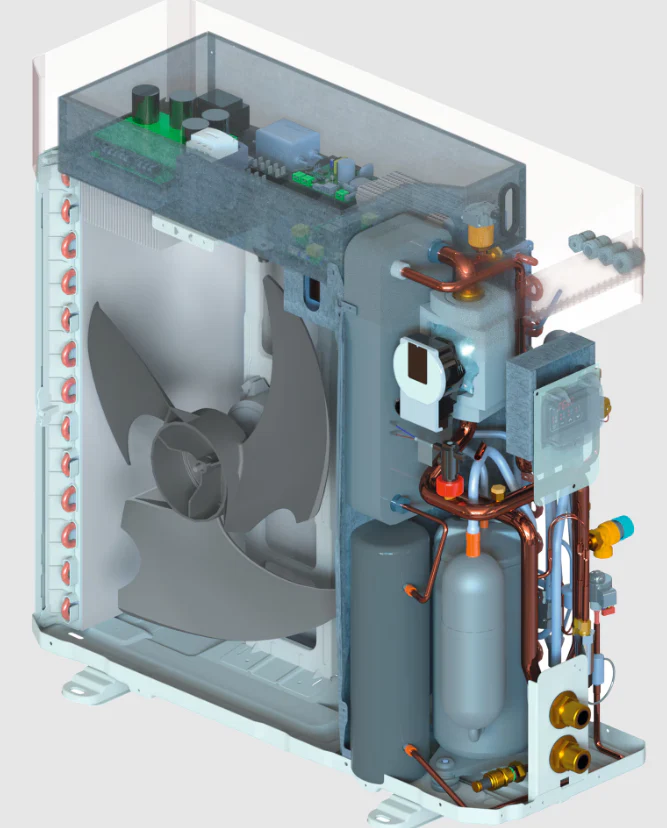 Viessmann Vitocal 100-A Space-saving Monobloc Heat Pump Outdoor 6 kW to 16 kW - Image 3