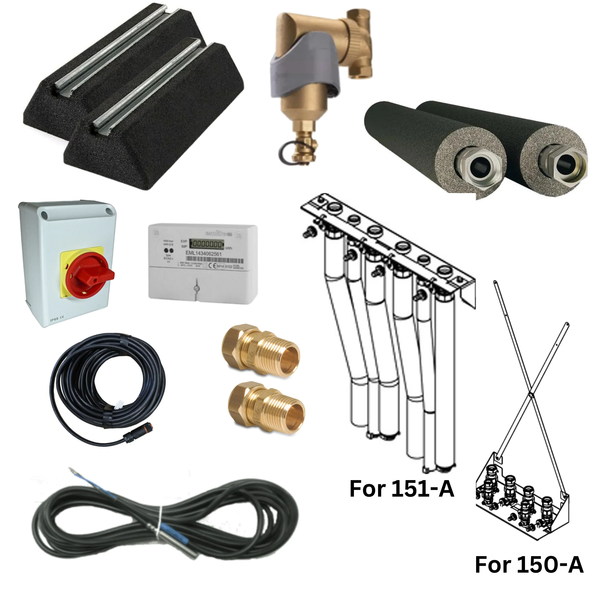 Viessmann Vitocal 150-A Compact Premium installation pack Vitocal 150-A
Compact
