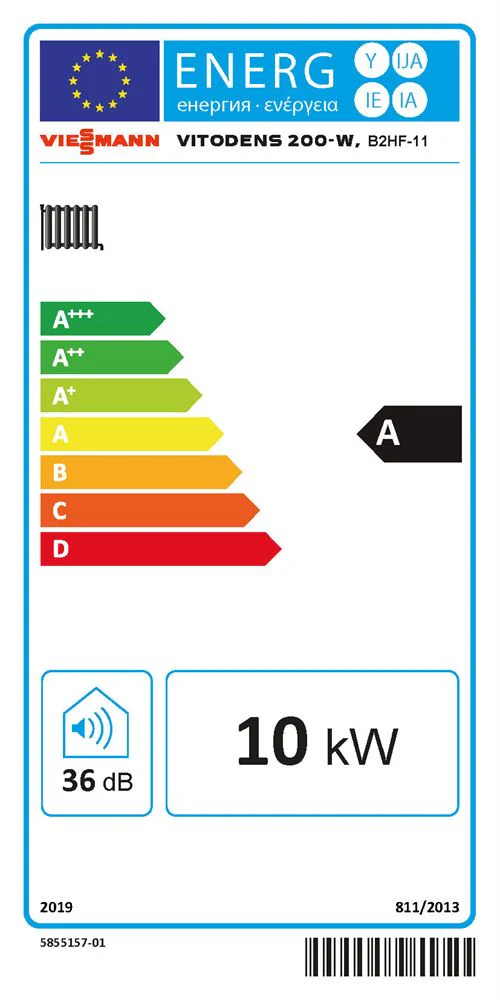 Viessmann Vitodens 200-W 32kW System Boiler (7995311) - Image 4