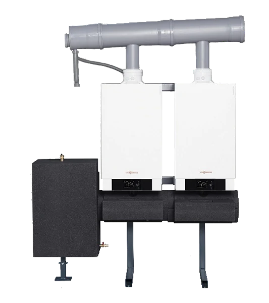 Viessmann Vitodens 200 B2HA 2 x 99kW in Series